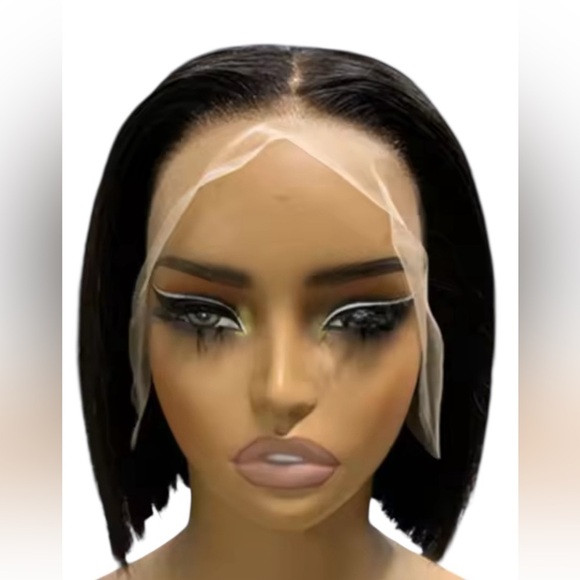 Double drawn 8 “ bob straight Vietnamese Human hair New - Picture 3 of 13